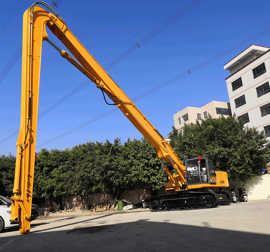 加長臂生產廠家，二段式挖掘機加長臂廠家