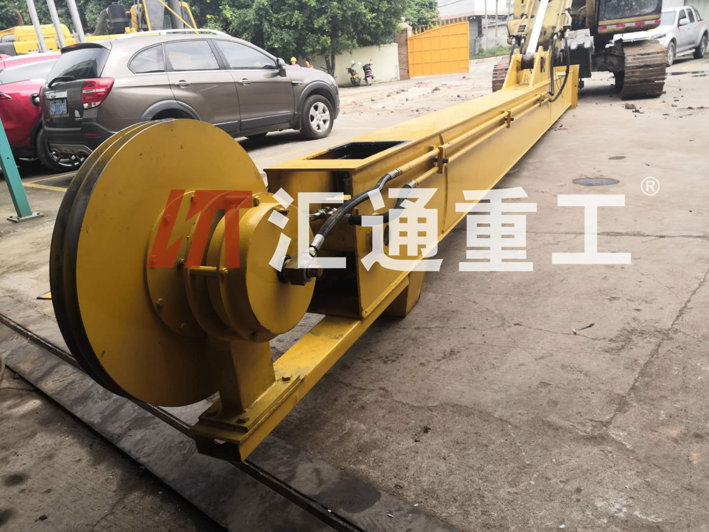 挖掘機伸縮臂、伸縮臂改裝、伸縮臂定制