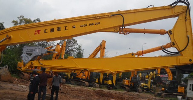 挖掘機(jī)拆樓臂、三段式加長(zhǎng)臂、挖掘機(jī)拆樓臂廠家