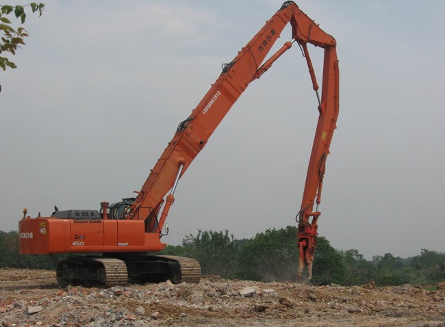 挖掘機(jī)拆樓臂、三段式加長(zhǎng)臂、挖掘機(jī)拆樓臂廠家