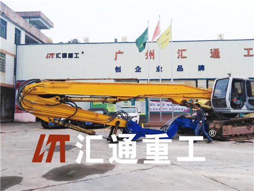 挖掘機(jī)打樁臂、打樁臂、打樁錘、挖掘機(jī)打樁臂廠家