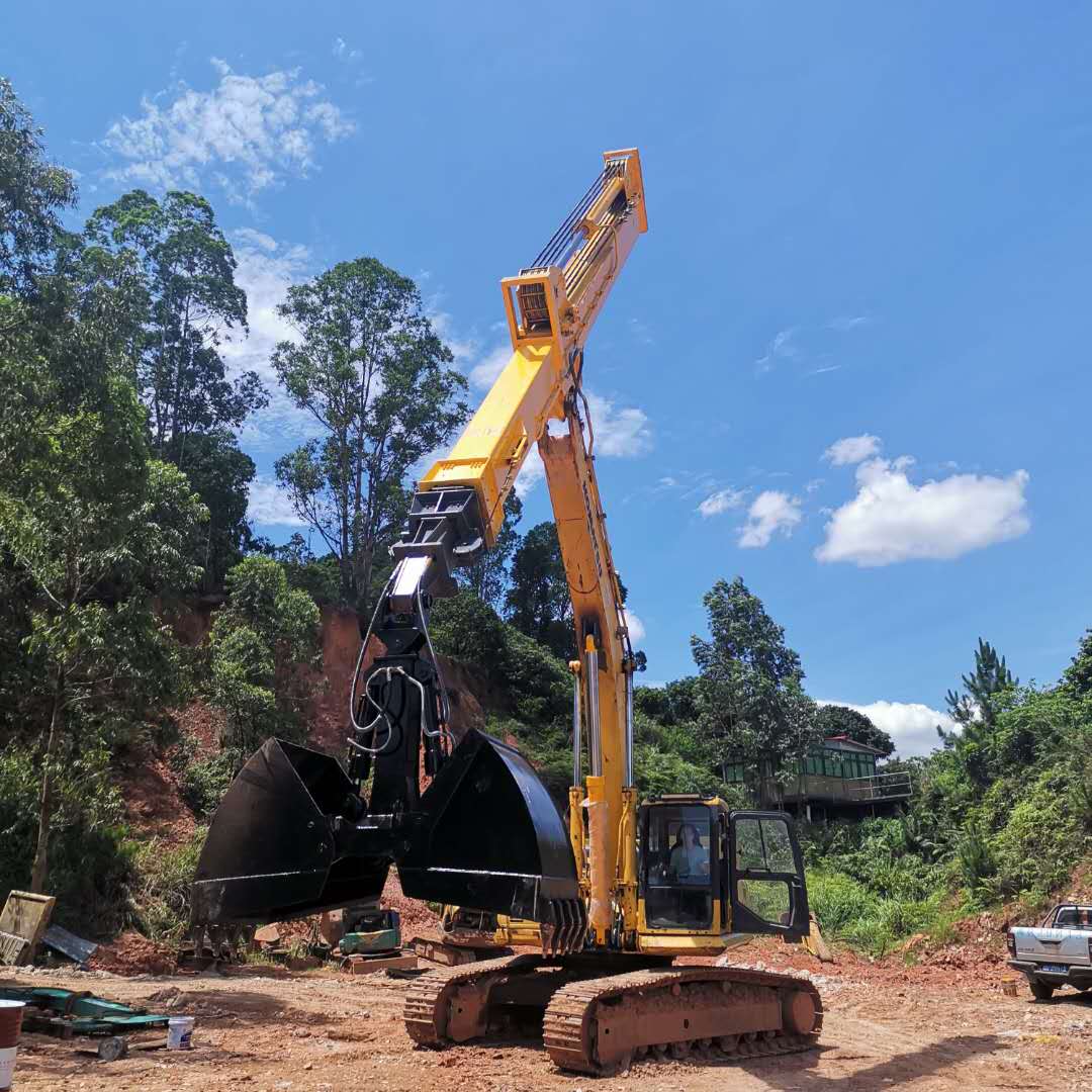 挖機伸縮臂工作原理.jpg 挖機伸縮臂工作原理.jpg