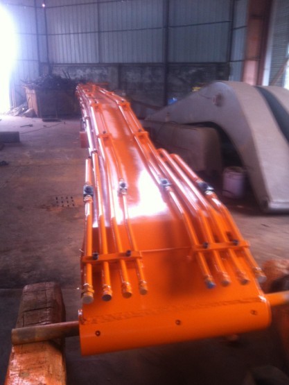 挖機打樁臂改裝 挖機打樁臂改裝