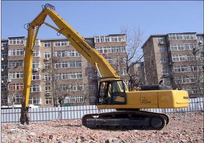 挖掘機拆樓臂 挖掘機拆樓臂
