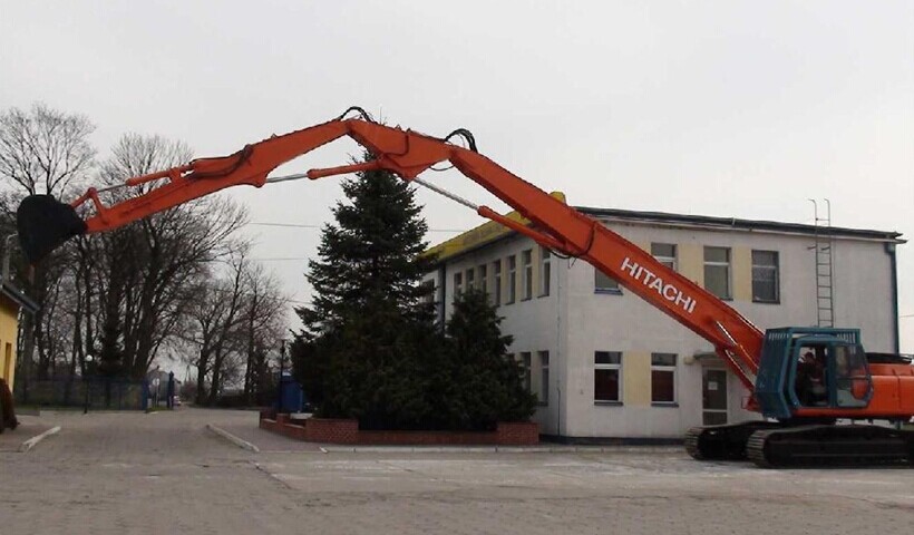 挖掘機拆樓臂 挖掘機拆樓臂